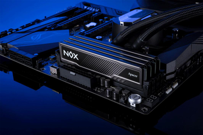 Memorie Apacer NOX Gaming, DDR4, 8 GB, 3200 MHz, CL16, AH4U08G32C28YMBAA-1