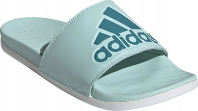 Плажни папучи за жени Аdidas Comfort Adilette, синтетички ремен, ергономски ѓон, отворена мента боја