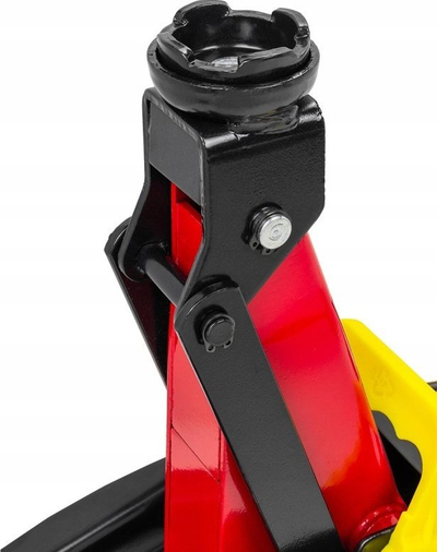 Krik hidraulik Forcekraft Low-Profile, 2T, 130-340mm, i kuq