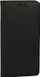 Futera libri me magnet për Samsung Galaxy A50, me xhepa kartash, e zezë