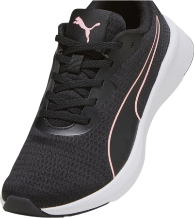 Atlete vrapimi Puma Flyer Lite W 378774 06, për goca, të zeza me rozë