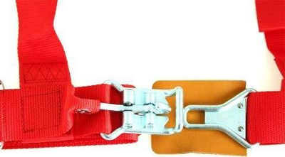 Rripa sigurie sport MTuning F Sport Belts 4p, 2", të kuq