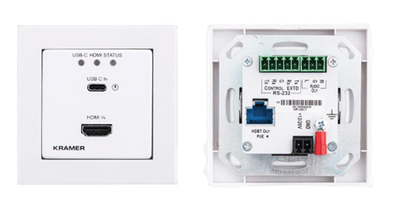 Ѕиден предавател Крамер WP-20CT, USB-C, HDMI, бел