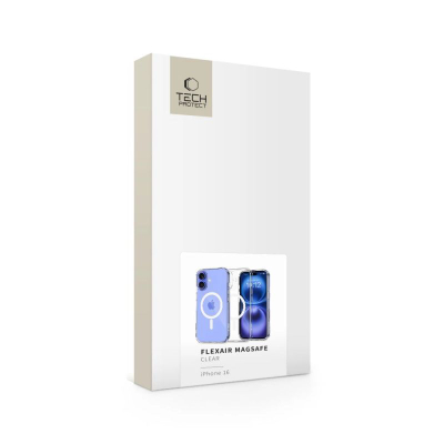 Mbulesë telefoni Tech-Protect FlexAir MagSafe për iPhone 16, TPU, transparente