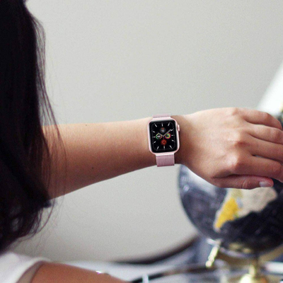 Rrip ore TECH-PROTECT MilaneseBand për Apple Watch 38 40 41 mm, çelik inoks, Starlight
