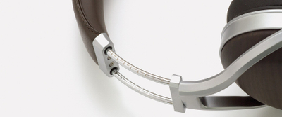 Слушалки Denon AH-D5200 Over-Ear Hi-Fi, сребрени/кафени
