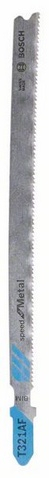 Teh sharrë vertikale Bosch T321AF Speed for Metal, set 5 copë, Bi-Metal