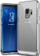 Maskë telefoni Caseology Skyfall për Samsung Galaxy S9, transparente, e hollë, argjend mat