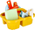 Set lodrash pastrimi MEGA CREATIVE Basket 501286, organizues, shumëngjyrësh