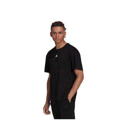 Maicë për meshkuj Adidas, e zezë