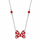 Qafore për fëmijë Disney Minnie Mouse, e argjendtë/kuqe