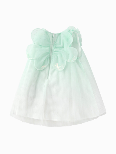 Fustan Mint Cloud Party