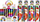 Lodër pranvere MEGA CREATIVE Rainbow Spring 510769, metal, me shumë ngjyra