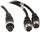 Индустриски кабел Autone ATE AVIA 2AVIA, M12 6 пина во M12 4 пина, 0.25 m