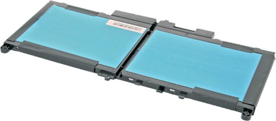 Bateri laptopi Mitsu për Dell Latitude E7270 edhe E7470, 7300 mAh, 55 Wh, e zezë