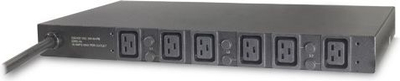 Shpërndarës rryme rack APC AP7526, 1U, 6x C19, i zi