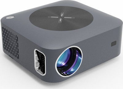 Projektor multimedia Art X6pro, LED Full HD, Android TV, Wi-Fi Bluetooth, i bardhë