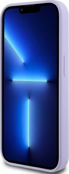 Mbulesë telefoni Karl Lagerfeld KLHMP14LSCMKCRHU, për iPhone 14 Pro 6.1", hardcase, vjollcë