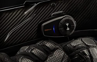 Систем за комуникација за мотоцикл Sena 10S Twin Kit, Bluetooth 4.1, до 1.6 km, црн