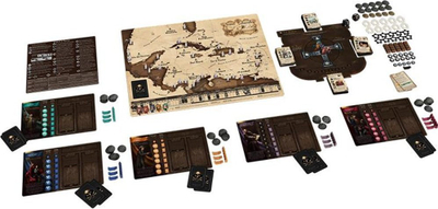Друштвена игра Galakta Pax Hispanica, стратешка, 1 5 играчи, повеќебојна