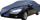 Mbulesë makine HP Autozubehör 18165, 4.57 x 1.19 x 1.65 m, gri e errët