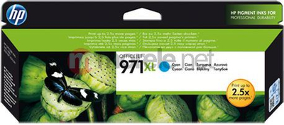 Ngjyrë për printer HP CN626AE no. 971XL, e kaltër