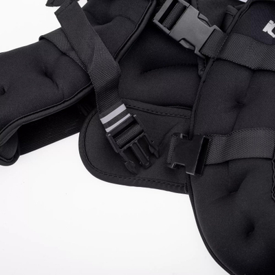 Jeletë e rënduar IQ VESTY II, 5 kg, madhësi universale, e zezë
