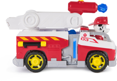 Set lodër Paw Patrol Marshall Fire Engine, kamion zjarrfikës 20 cm, figurë 5 cm, shumëngjyrëshe