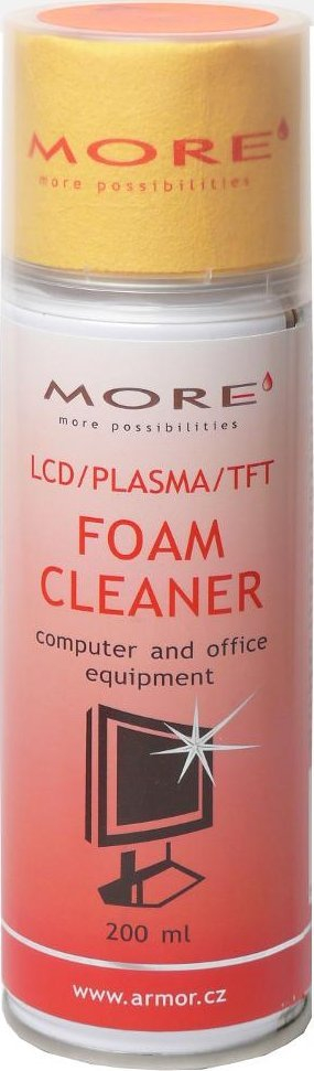 Set pastrimi Armor Cleaning Foam 200ml me leckë microactive për ekrane