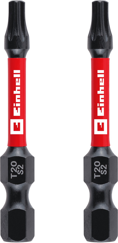 Set biti goditës EINHELL Impact, Torx T20, 2 copë, 50 mm