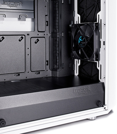 Kasë kompjuteri Fractal Design Meshify C, me xham, e bardhë