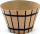 Set dekorimi për muffin Pirate, 18 pjesë, për 6 muffin ose cupcake