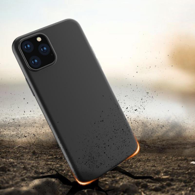 Këllëf telefoni për Samsung Galaxy M13, TPU i butë, matte, i zi