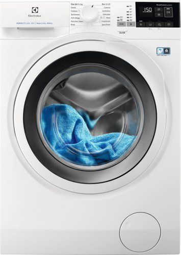 Lavatriçe-tharëse Electrolux EW7WP468W, me ngarkim nga përpara, 8 kg, e bardhë