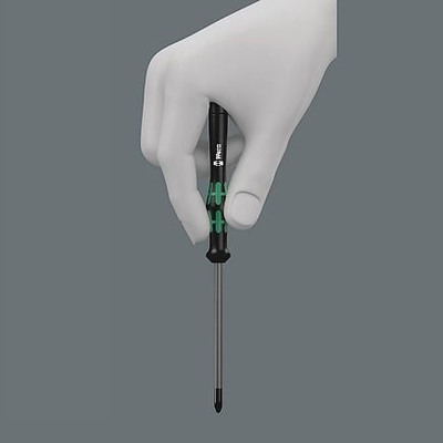 Прецизна наврткастегачка Wera Kraftform Micro 2035, права 2.5mm, вратило 80mm