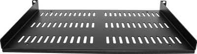 Raft serveri StarTech SHELF-1U-12-FIXED-V, 1U, 19", 25kg, i zi