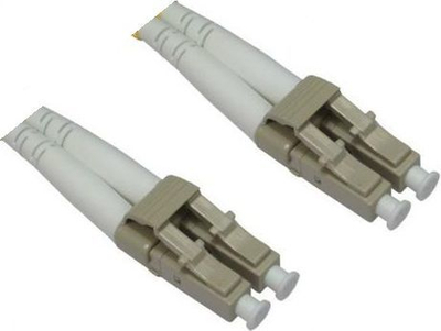 Kabllo fibër optike Intellinet LC-LC duplex, OM2 50/125, 3 m, portokalli