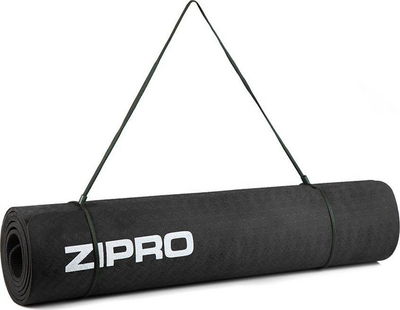 Shtresë për ushtrime Zipro, 173 x 61 x 0.4 cm, e zezë
