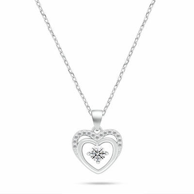Set varse dhe vathë për goca Brilio Silver Hearts SET295W