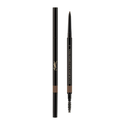 Laps për vetulla Yves Saint Laurent Couture Brow Slim, 2 Brown Cendré, 0.05 g