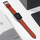 Rrip ore Hurtel Strap Leather për Apple Watch, lëkurë, 41 40 38mm, i kuq
