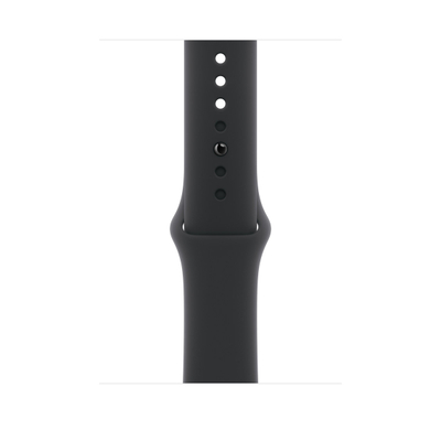 Apple Watch 46mm Sport Band, Black Sport Band, S/M