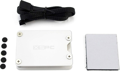 HUB RGB XSPC 8 rrugë, 3 pin 5V addressable, i bardhë