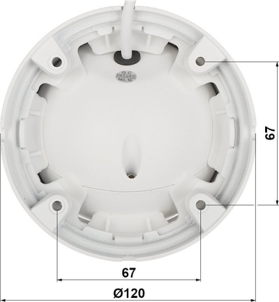 Kamerë IP APTI 304V3 2812WP, 3Mpx, lente 2.8-12mm, e bardhë