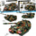 Set ndërtimi COBI Panzerhaubitze 2000, 1000 copë, shkallë 1:35, kamuflazh