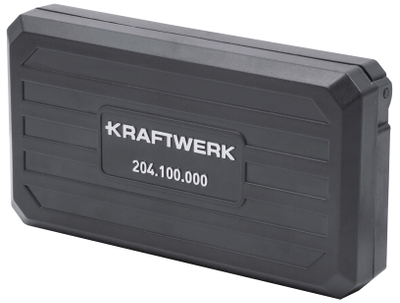 Set çelësa dhe fole Kraftwerk 204.100.000, Basic, 1/4", 26 pjesë