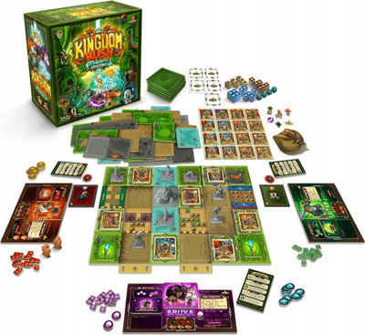 Lojë tavoline Lucky Duck Kingdom Rush Elemental Uprising, kooperative, 1 4 lojtarë, shumëngjyrëshe
