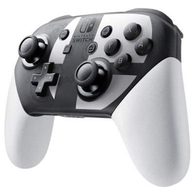 Kontrollor Nintendo Switch Pro, Super Smash Bros Edition, me kabllo, i bardhë
