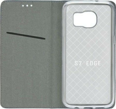 Etui libër Smart Magnet për Honor 90, me xhep për karta, boje blu navy