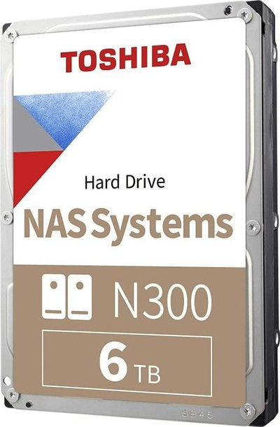 Hard disk Toshiba N300 NAS, 3.5", 6TB, Serial ATA III